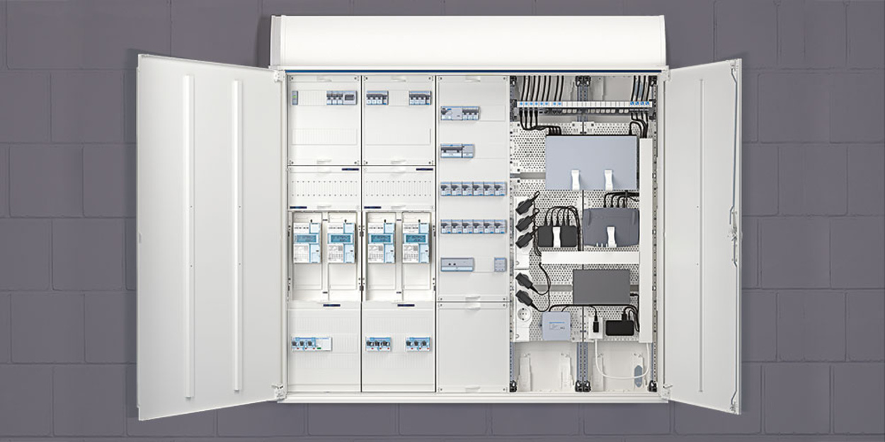 Technikzentrale bei Elektro Bär GmbH in Neuendettelsau