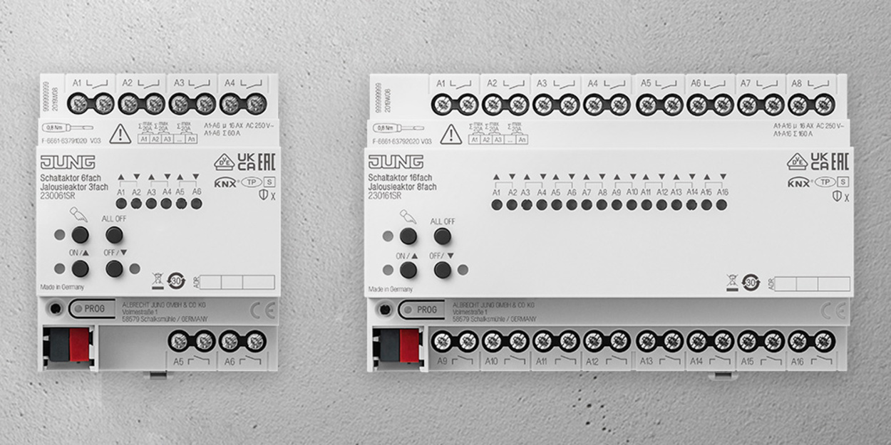 KNX Schalt- und Jalousieaktoren bei Elektro Bär GmbH in Neuendettelsau