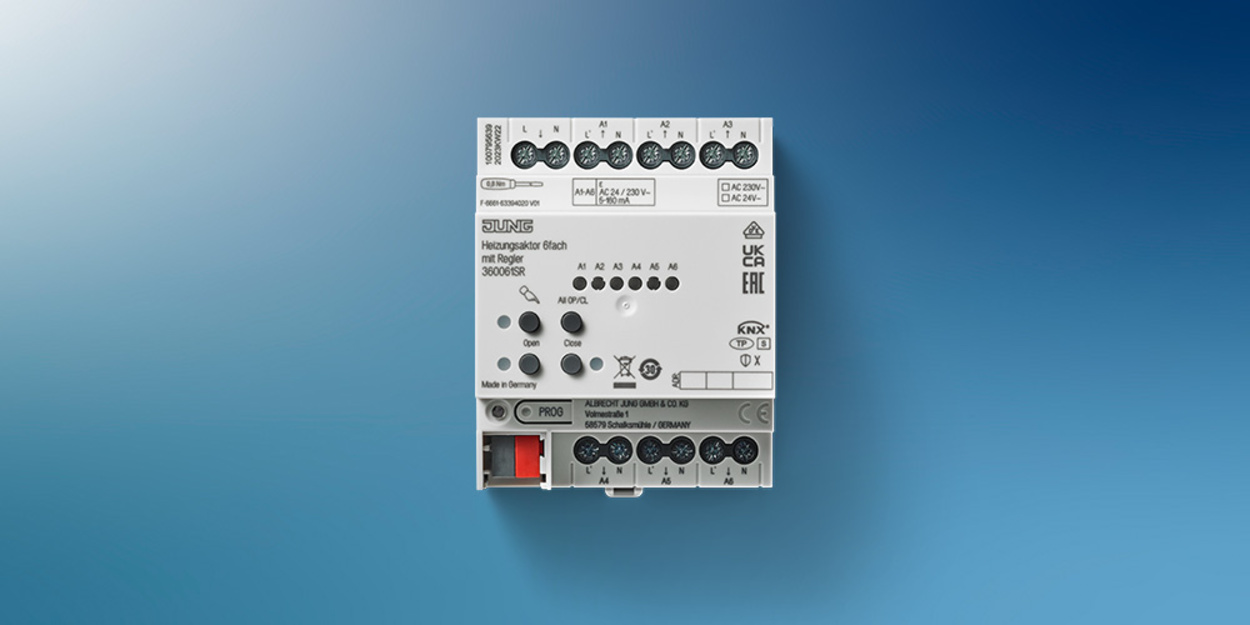 KNX Heizungsaktor 6-fach bei Elektro Bär GmbH in Neuendettelsau
