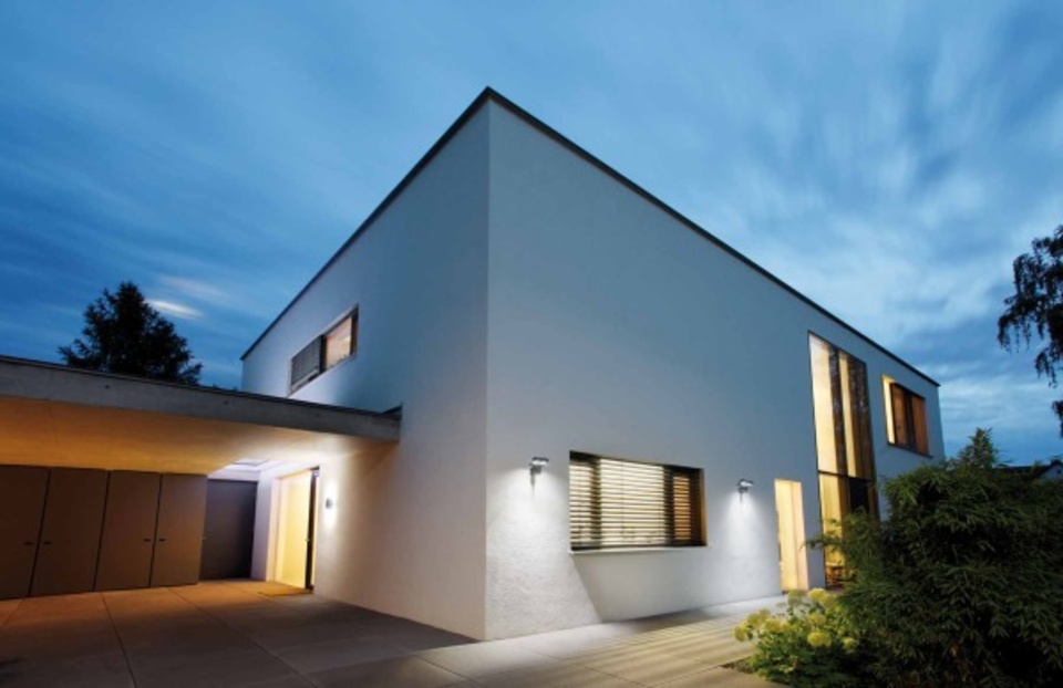 Aussenbeleuchtung bei Elektro Bär GmbH in Neuendettelsau