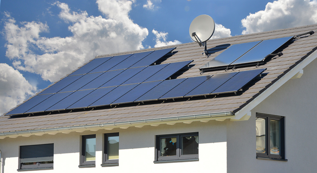 Photovoltaik bei Elektro Bär GmbH in Neuendettelsau